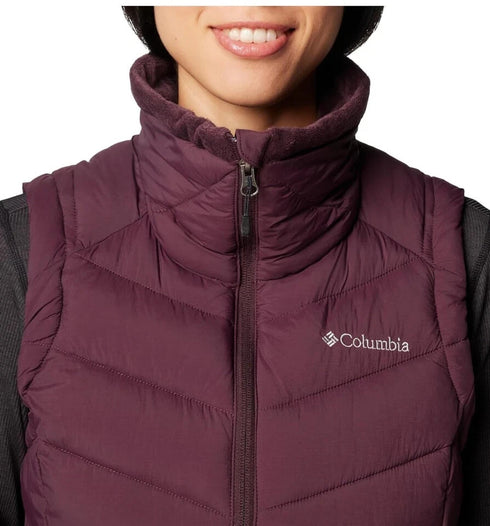 Columbia Women's Joy Peak II Omni Heat Infinity Gold Vest Moonvista Size 3X